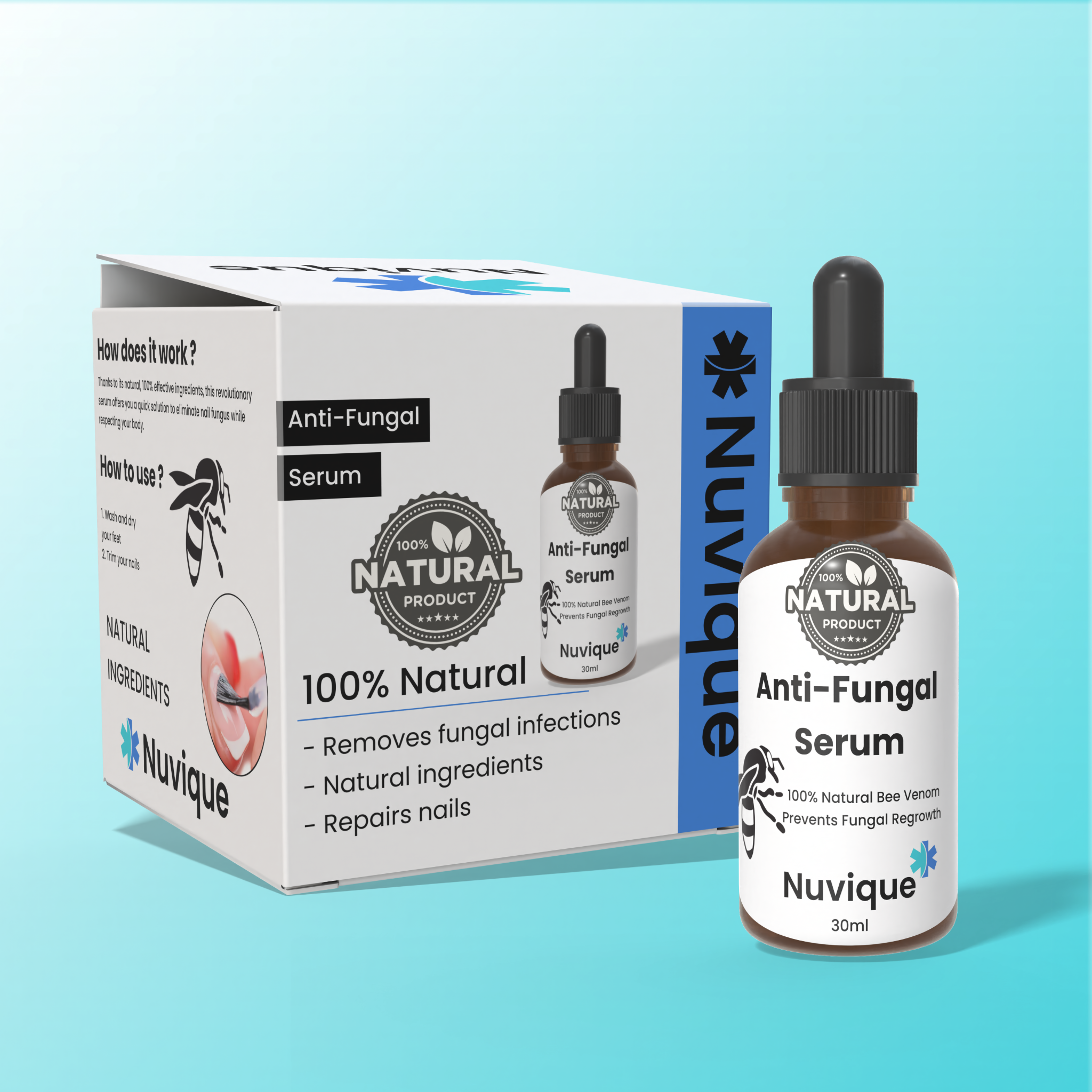 Antifungal serum (30 days)